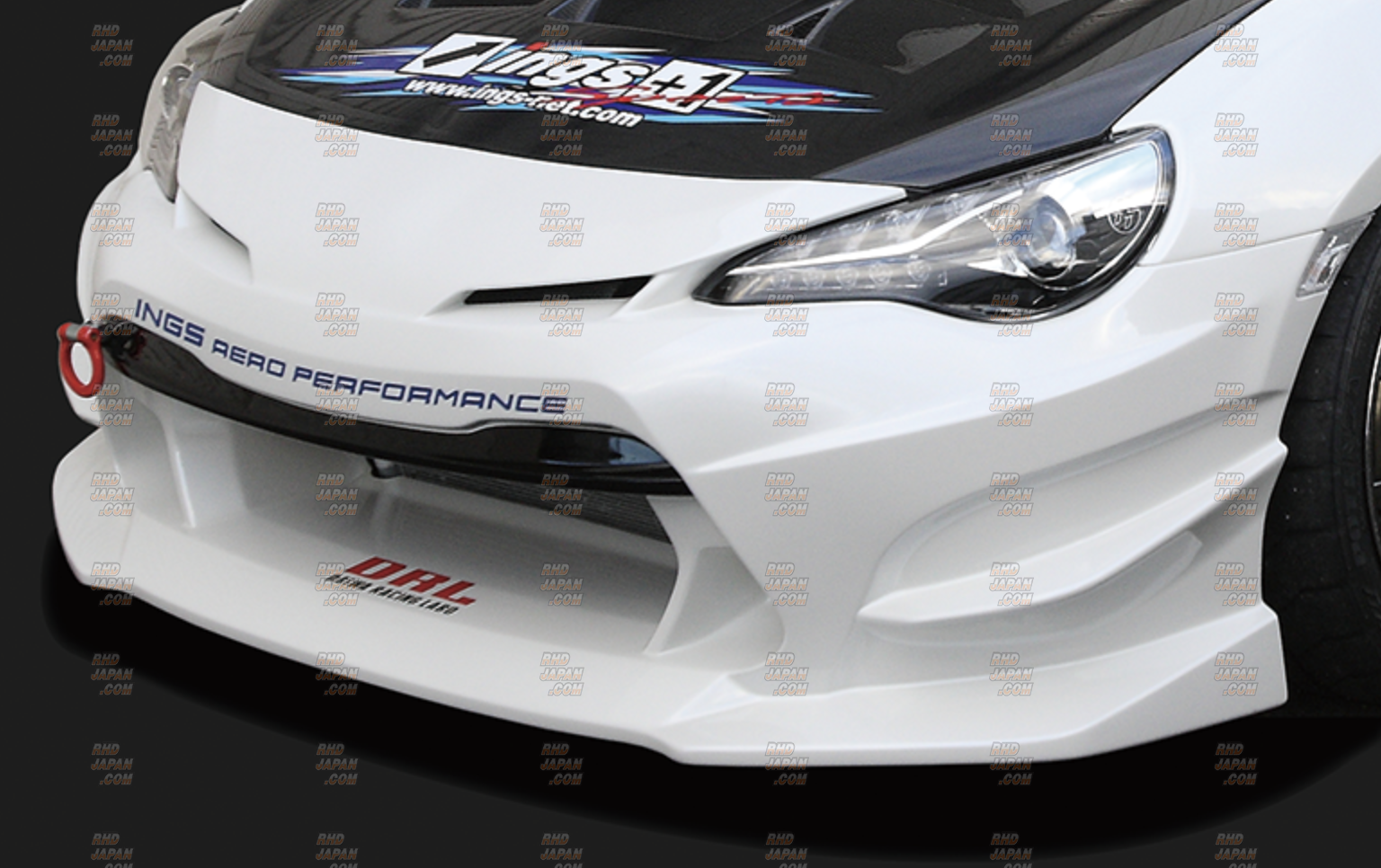 ings N-SPEC R Front Bumper Hybrid - BRZ ZC6 86 ZN6 Kouki - RHDJapan